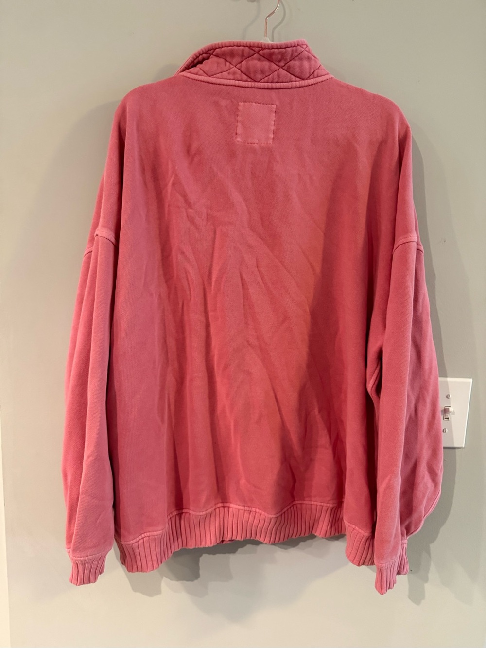 aerie Oh Snap! Sweatshirt in Clear Skin Pink - Picture 3 of 3